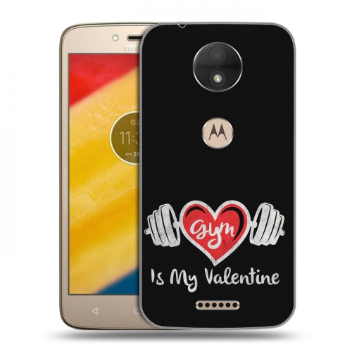 Дизайнерский пластиковый чехол для Motorola Moto C День Святого Валентина