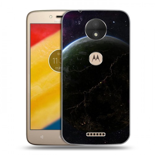 Дизайнерский силиконовый чехол для Motorola Moto C Вселенная