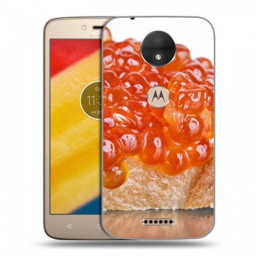 Дизайнерский пластиковый чехол для Motorola Moto C Икра