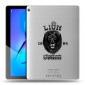 Дизайнерский силиконовый чехол для Huawei MediaPad M3 Lite 10 Символика льва