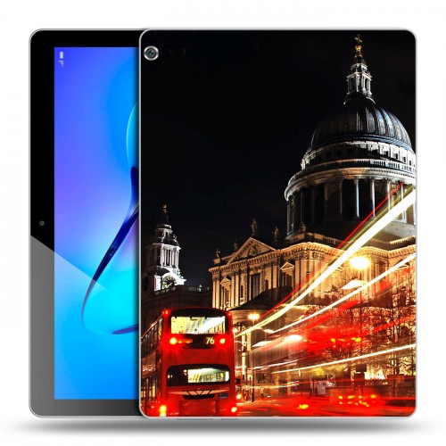 Дизайнерский силиконовый чехол для Huawei MediaPad M3 Lite 10 Лондон