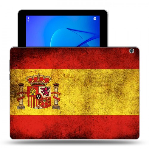 Дизайнерский силиконовый чехол для Huawei MediaPad M3 Lite 10 флаг Испании