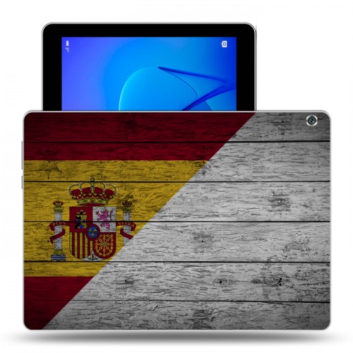 Дизайнерский силиконовый чехол для Huawei MediaPad M3 Lite 10 флаг Испании