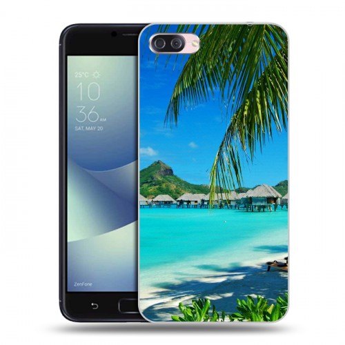 Дизайнерский пластиковый чехол для Asus ZenFone 4 Max пляж