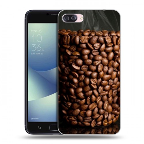 Дизайнерский пластиковый чехол для Asus ZenFone 4 Max кофе текстуры