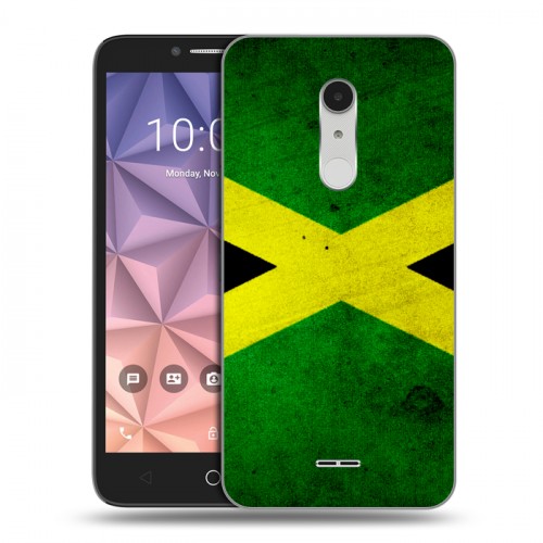 Дизайнерский силиконовый чехол для Alcatel A3 XL Флаг Ямайки