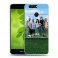 Дизайнерский пластиковый чехол для Huawei Nova 2 Plus Weeds