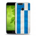 Дизайнерский пластиковый чехол для Huawei Nova 2 Plus Флаг Греции