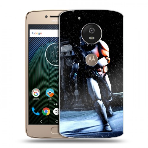Дизайнерский силиконовый чехол для Motorola Moto G5s Star Wars Battlefront