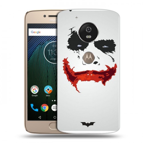 Дизайнерский силиконовый чехол для Motorola Moto G5s Джокер