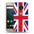 Дизайнерский силиконовый чехол для Motorola Moto G5s Флаг Британии