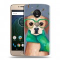 Дизайнерский силиконовый чехол для Motorola Moto G5s Собаки