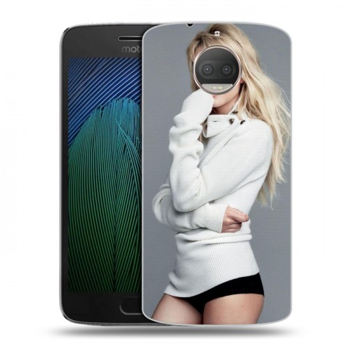 Дизайнерский пластиковый чехол для Motorola Moto G5s Plus Эмма Робертс