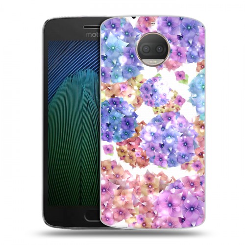 Дизайнерский пластиковый чехол для Motorola Moto G5s Plus Органические цветы