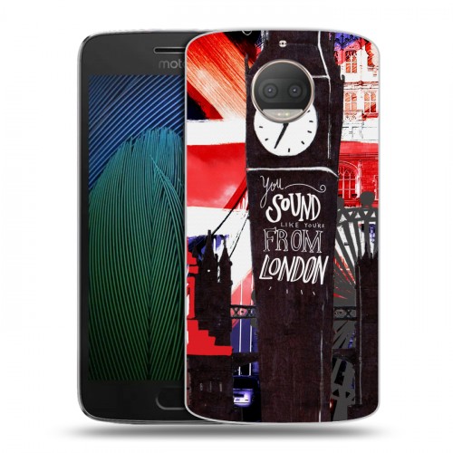 Дизайнерский пластиковый чехол для Motorola Moto G5s Plus Дух Лондона