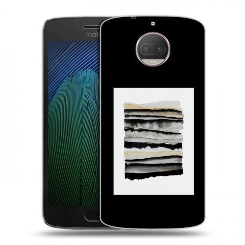Дизайнерский пластиковый чехол для Motorola Moto G5s Plus Стильные абстракции