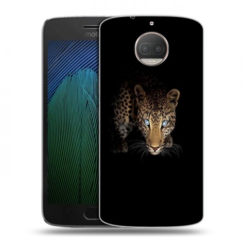 Дизайнерский пластиковый чехол для Motorola Moto G5s Plus Леопард
