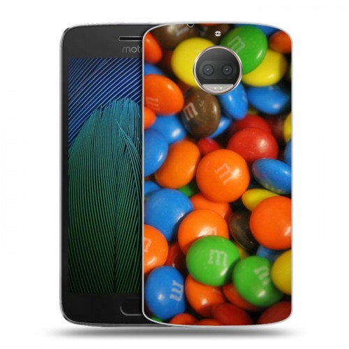 Дизайнерский пластиковый чехол для Motorola Moto G5s Plus Конфеты