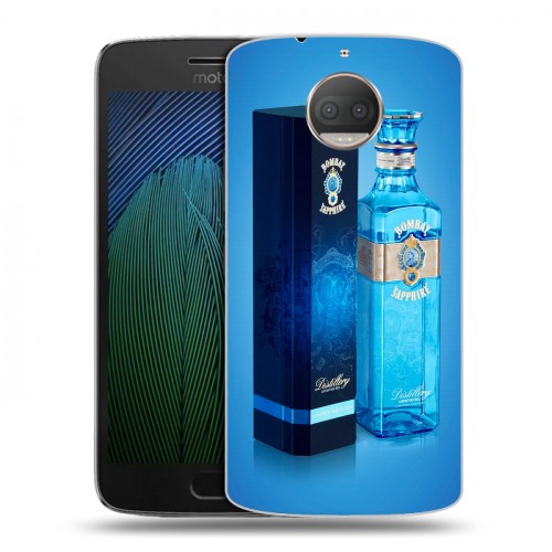 Дизайнерский пластиковый чехол для Motorola Moto G5s Plus Bombay Sapphire