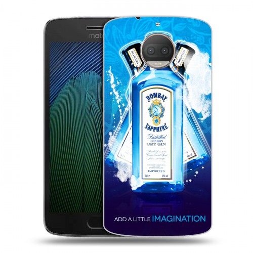 Дизайнерский пластиковый чехол для Motorola Moto G5s Plus Bombay Sapphire