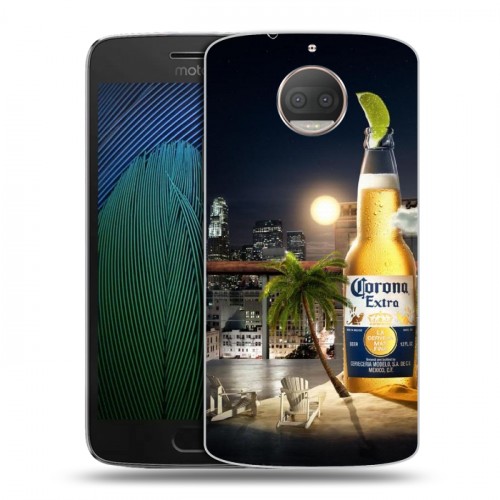 Дизайнерский пластиковый чехол для Motorola Moto G5s Plus Corona