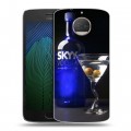 Дизайнерский пластиковый чехол для Motorola Moto G5s Plus Skyy Vodka