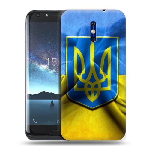 Дизайнерский силиконовый чехол для Doogee BL5000 Флаг Украины