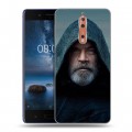 Дизайнерский пластиковый чехол для Nokia 8 Star Wars : The Last Jedi