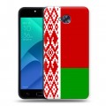 Дизайнерский пластиковый чехол для ASUS ZenFone 4 Selfie Флаг Белоруссии