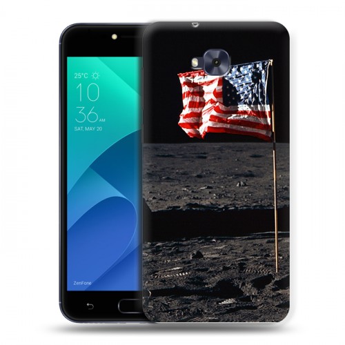 Дизайнерский пластиковый чехол для ASUS ZenFone 4 Selfie Флаг США