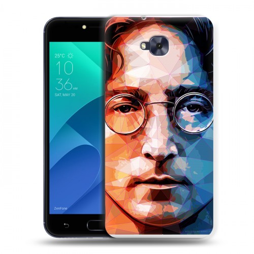 Дизайнерский пластиковый чехол для ASUS ZenFone 4 Selfie Джон Леннон