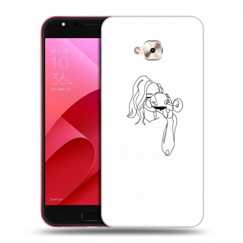 Дизайнерский пластиковый чехол для ASUS ZenFone 4 Selfie Pro Истина в вине