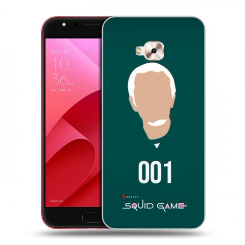 Дизайнерский пластиковый чехол для ASUS ZenFone 4 Selfie Pro Игра в кальмара