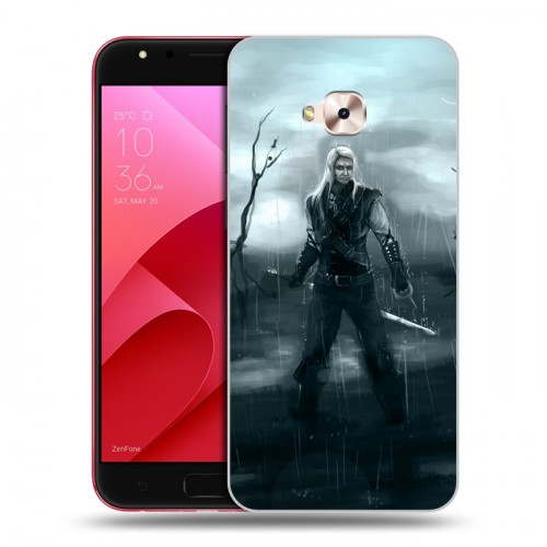 Дизайнерский пластиковый чехол для ASUS ZenFone 4 Selfie Pro Witcher