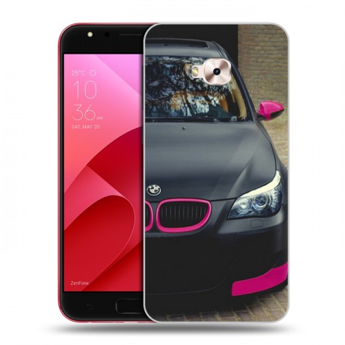 Дизайнерский пластиковый чехол для ASUS ZenFone 4 Selfie Pro BMW
