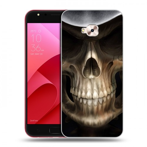 Дизайнерский пластиковый чехол для ASUS ZenFone 4 Selfie Pro Арт черепа