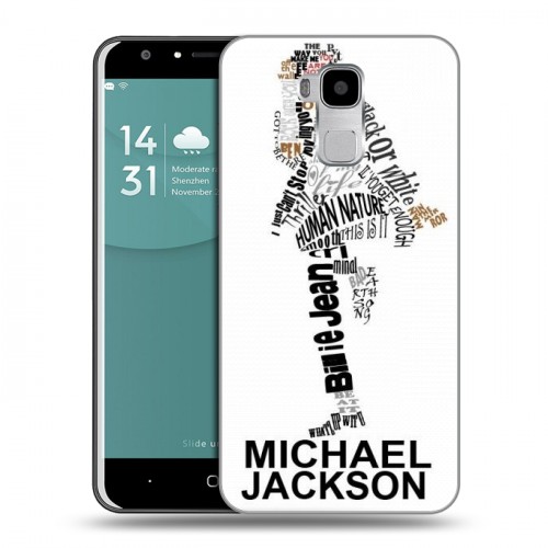 Дизайнерский пластиковый чехол для Doogee Y6 Майкл Джексон