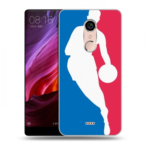 Дизайнерский силиконовый чехол для BQ Strike Selfie Max НБА