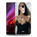 Дизайнерский силиконовый чехол для BQ Strike Selfie Max Ирина Шейк