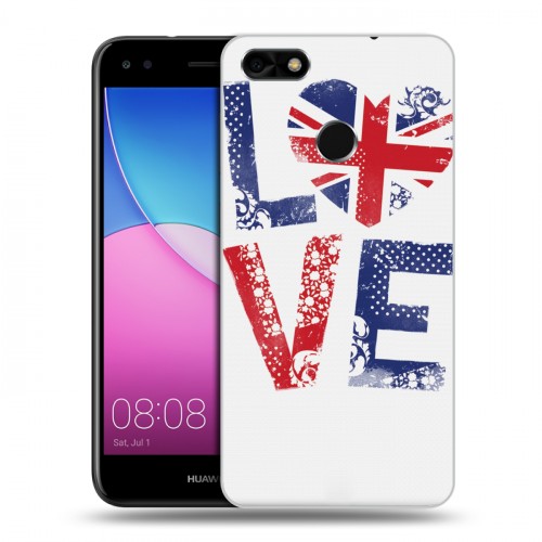 Дизайнерский пластиковый чехол для Huawei Nova Lite (2017) British love