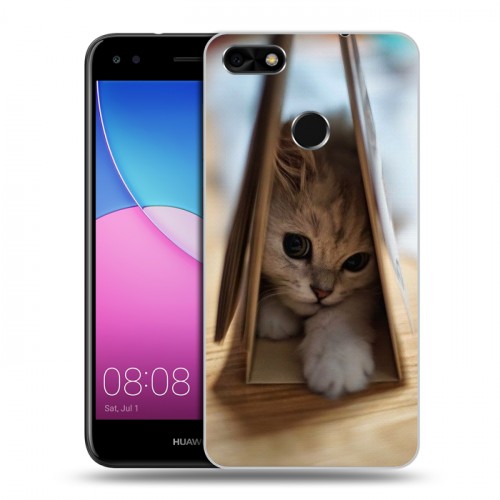 Дизайнерский пластиковый чехол для Huawei Nova Lite (2017) Котята