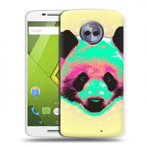 Дизайнерский пластиковый чехол для Motorola Moto X4 Животный поп-арт