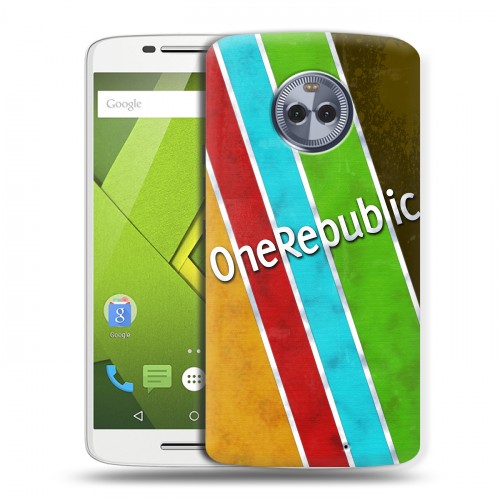 Дизайнерский пластиковый чехол для Motorola Moto X4 OneRepublic