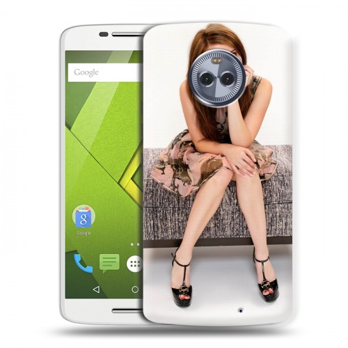 Дизайнерский пластиковый чехол для Motorola Moto X4 Эмма Робертс
