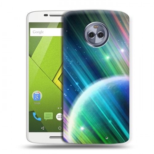 Дизайнерский пластиковый чехол для Motorola Moto X4 Планеты