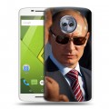 Дизайнерский пластиковый чехол для Motorola Moto X4 В.В.Путин