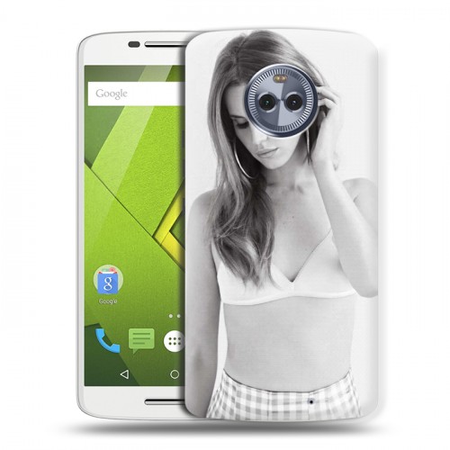 Дизайнерский пластиковый чехол для Motorola Moto X4 Лан Дел Рей