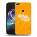 Дизайнерский силиконовый чехол для Alcatel Idol 5 Апельсины