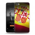 Дизайнерский силиконовый чехол для Alcatel Idol 5S флаг Испании