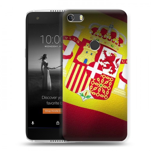 Дизайнерский силиконовый чехол для Alcatel Idol 5S флаг Испании